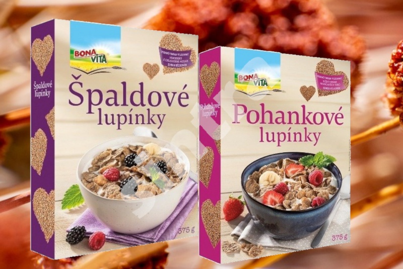 Akcie / Lupienky 375 g - špaldové, pohankové - foto