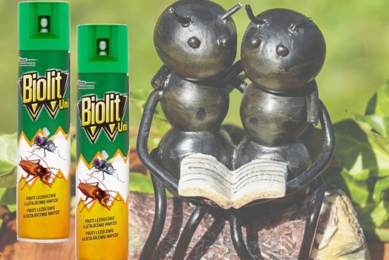 Akcie / Biolit UNI na lezúci a lietajúci hmyz  400 ml - foto