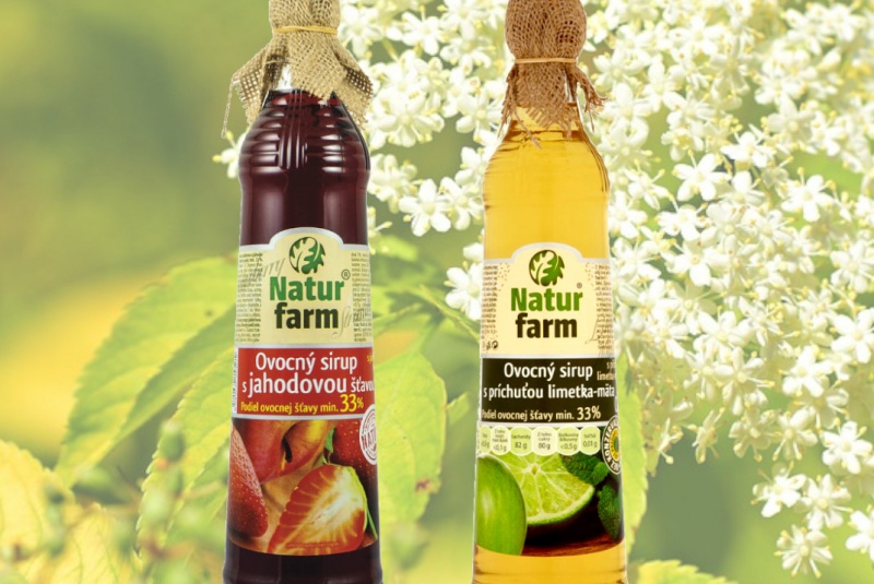 Akcie / Natur farm ovocný sirup 0,7 l - foto