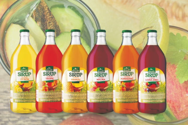 Akcie / Sirup Oravan 0,7 l  - rôzne druhy - foto