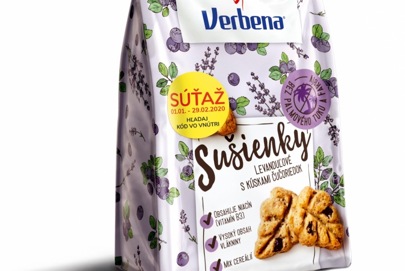 Akcie / Sušienky Verbena 90g, viac druhov - foto