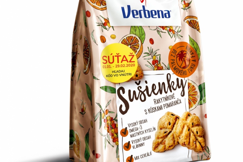 Akcie / Sušienky Verbena 90g, viac druhov - foto