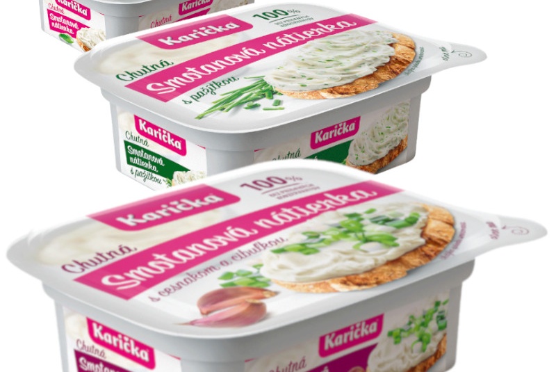 Akcie / Karička fresh smotanová nátierka 120g, viac druhov - foto