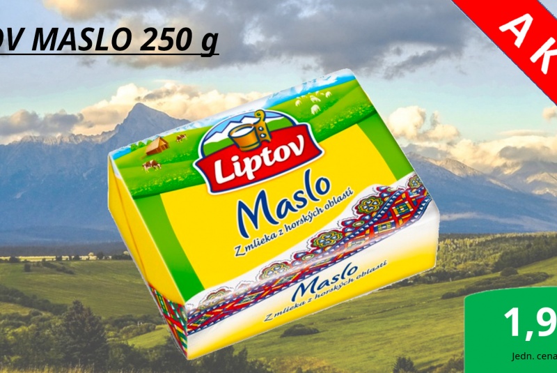 Akcie / Liptov maslo 250 g - foto