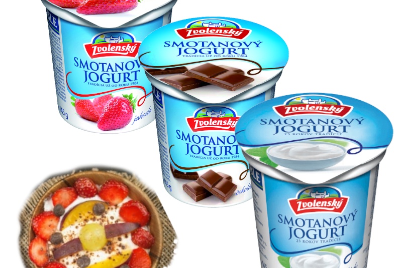 Akcie / Zvolenský smotanový jogurt 145g, viac druhov - foto