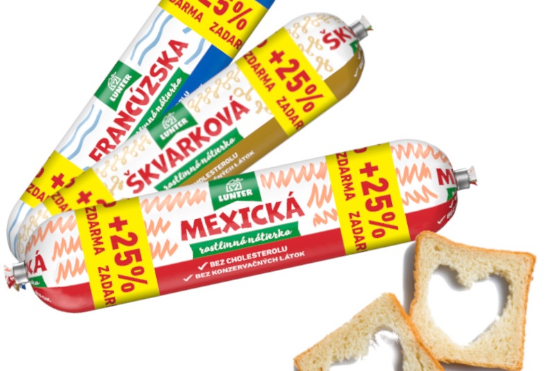 Akcie / Lunter nátierky 100g + 25% zadarmo, viac druhov - foto