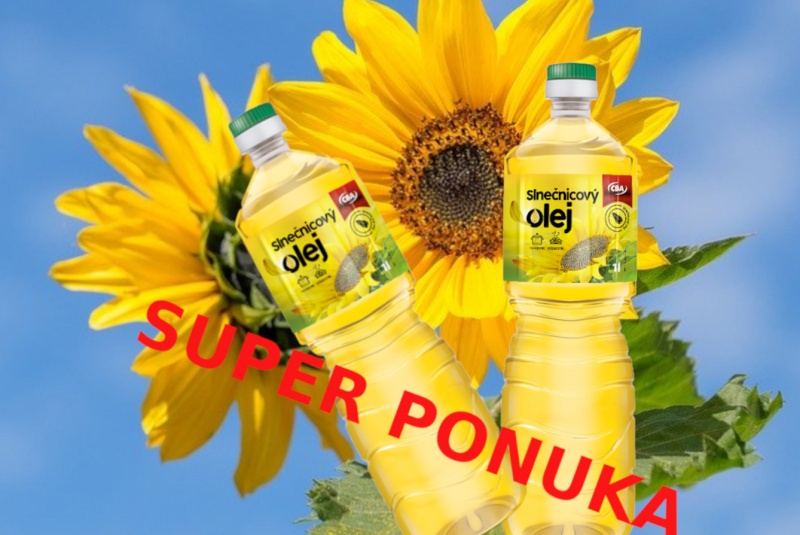 Akcie / CBA Olej slnečnicový 1l - foto