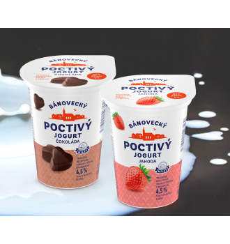 Poctivý jogurt 180 g - viac druhov