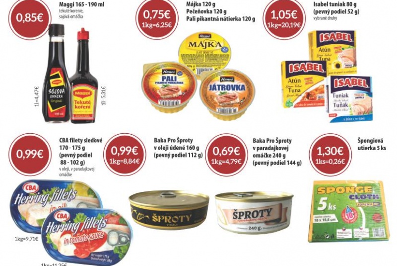 Letákové akcie / LA 19/2020 - foto