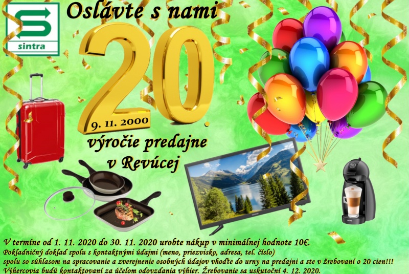 Novinky / 20. výročie predajne v Revúcej - foto