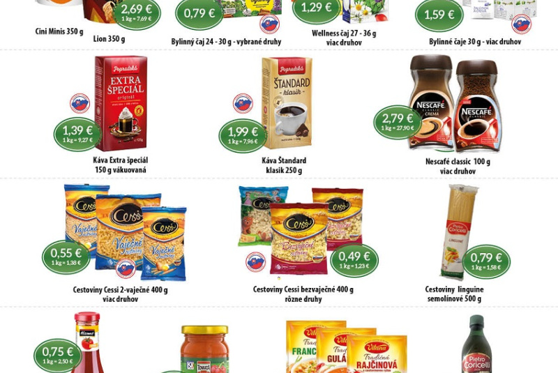 Letákové akcie / LETÁKOVÁ AKCIA 20/2020 - foto Letákové akcie / LETÁKOVÁ AKCIA 20/2020 - foto