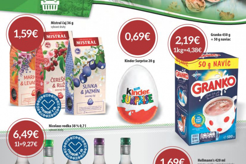 Ponuka uvod / LETÁKOVÁ AKCIA 14/2019 - foto