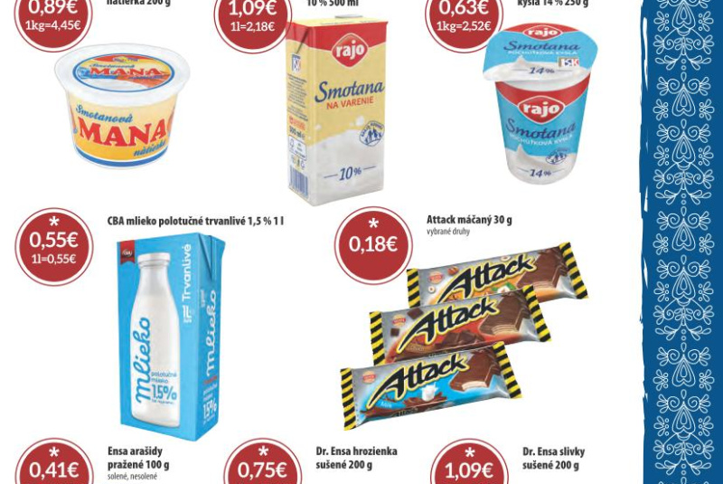 Letákové akcie / Letáková akcia 25/2020 - foto Letákové akcie / Letáková akcia 25/2020 - foto