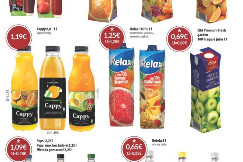 Letákové akcie / Letáková akcia 25/2020 - foto Letákové akcie / Letáková akcia 25/2020 - foto