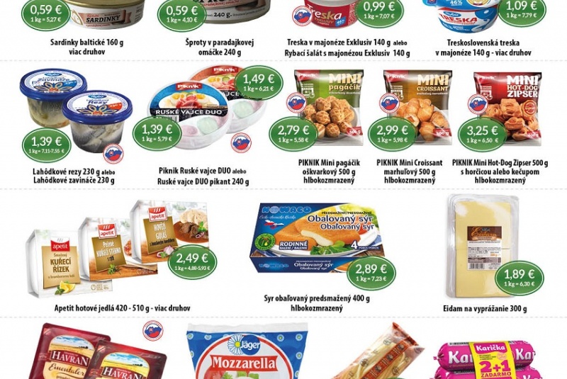Letákové akcie / Letáková akcia 1/2020 - foto