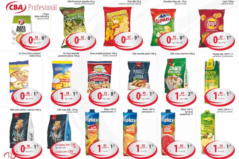 Letákové akcie / CBA Profesional - foto