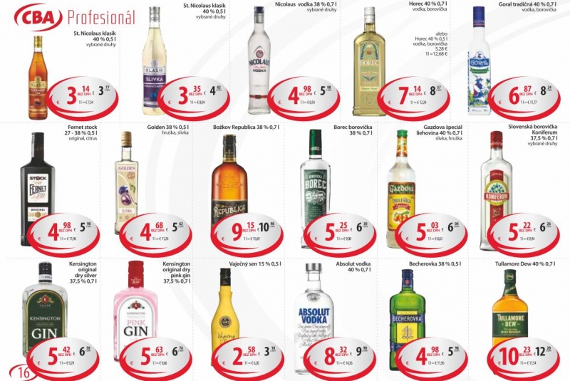 Letákové akcie / CBA Profesional - foto