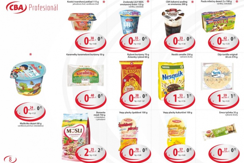 Letákové akcie / Profesionál - foto