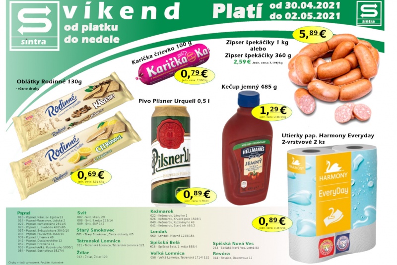 Víkendové ceny / Víkendové ceny Sintra  - foto