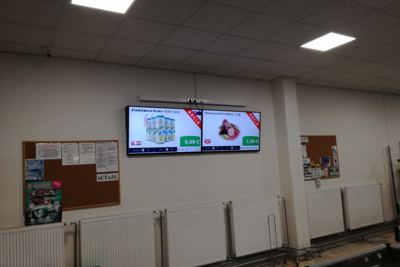 Iné akcie a podporné aktivity / Reklama na LED obrazovkách - foto