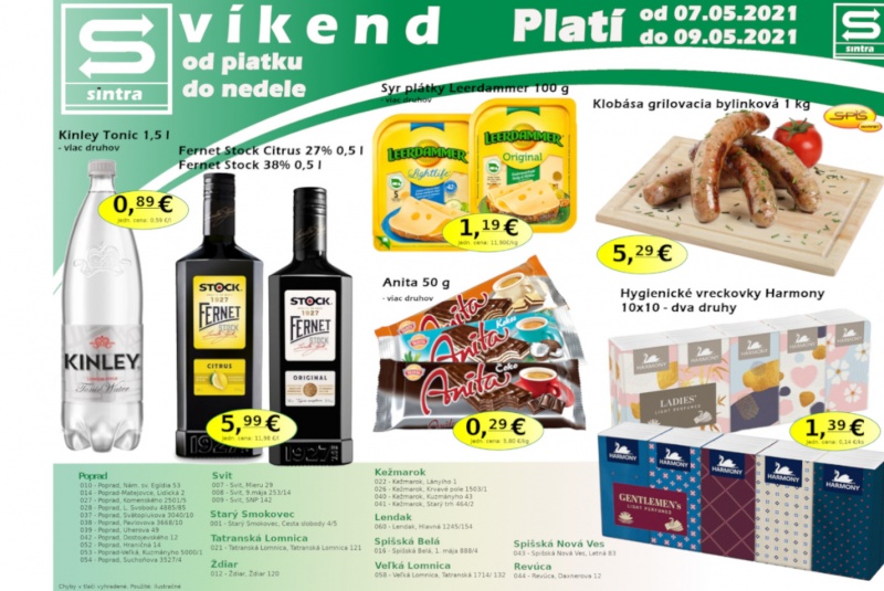 Víkendové ceny / Víkendové ceny Sintra  - foto