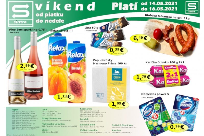 Víkendové ceny / Víkendové ceny Sintra  - foto