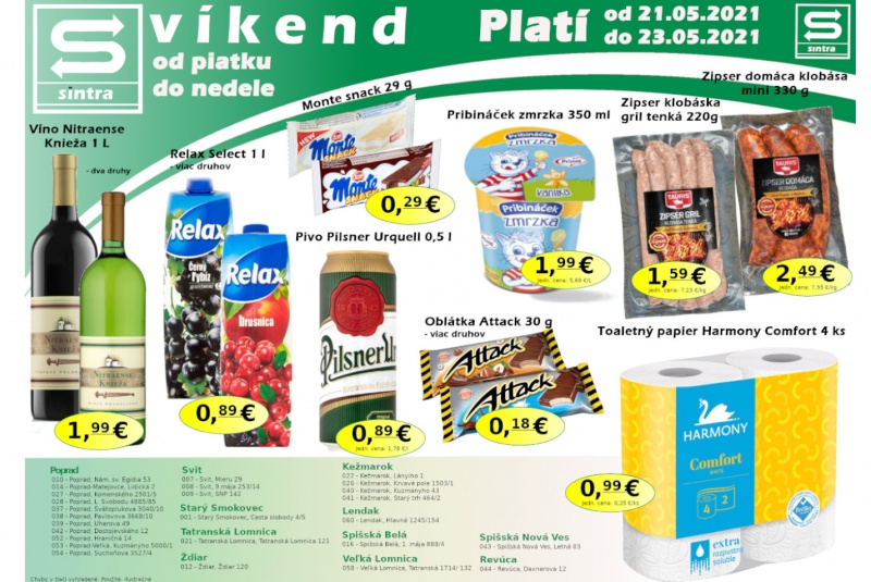Víkendové ceny / Víkendové ceny Sintra  - foto