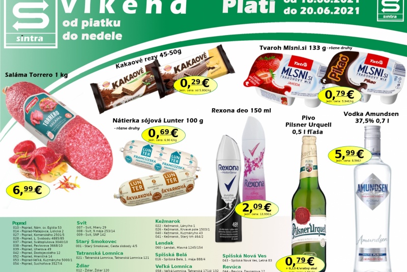 Víkendové ceny / Víkendové ceny Sintra  - foto
