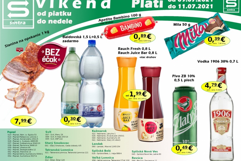 Víkendové ceny / Víkendové ceny Sintra  - foto