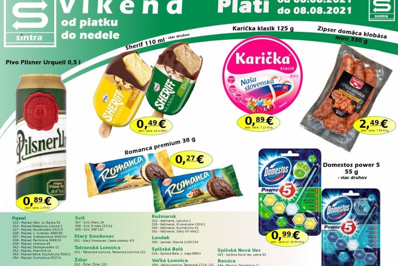 Víkendové ceny / Víkendové ceny Sintra  - foto