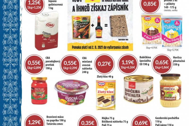 Letákové akcie / Letáková akcia 17/2021 - foto