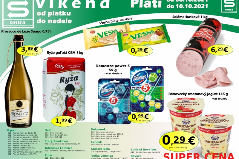 Víkendové ceny / Víkendové ceny Sintra  - foto