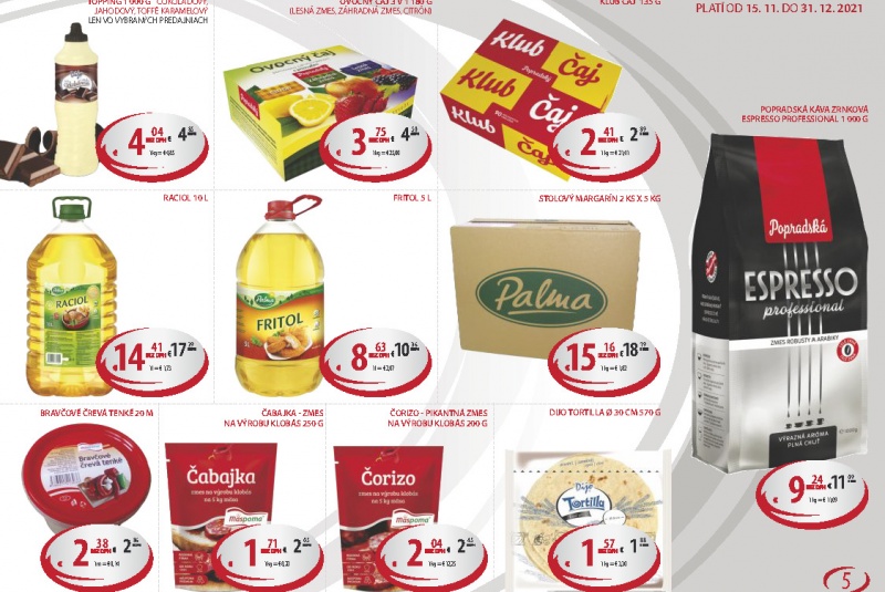 Letákové akcie / Profesionál Horeca - foto