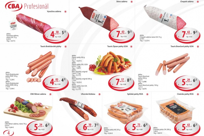 Letákové akcie / Profesionál - foto