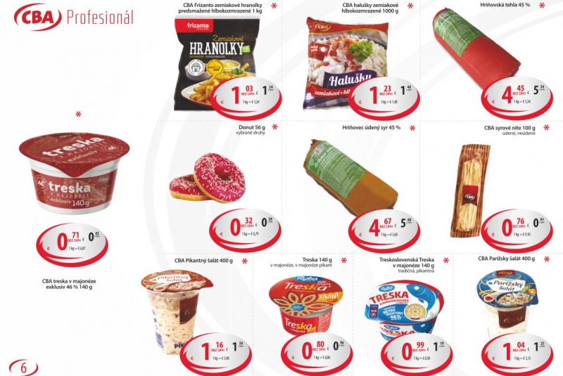 Letákové akcie / Profesionál - foto