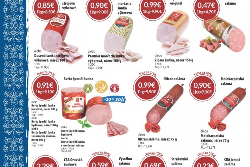 Letákové akcie / Letáková akcia 01/2022 - foto