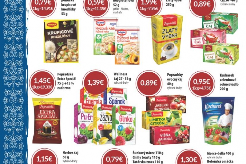 Letákové akcie / Letáková akcia 01/2022 - foto