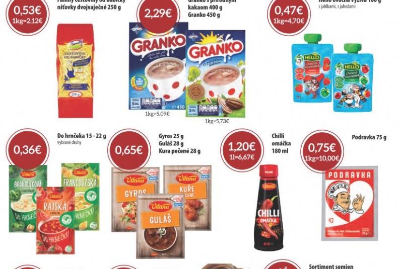 Letákové akcie / Letáková akcia 03/2022 - foto