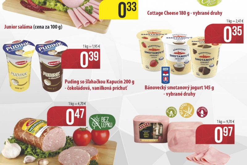 Víkendové ceny / Víkendové ceny CBA - foto