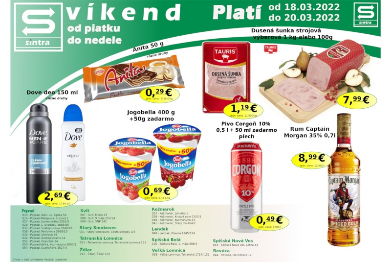 Víkendové ceny / Víkendové ceny Sintra  - foto
