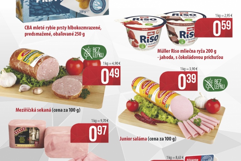 Víkendové ceny / Víkendové ceny CBA - foto