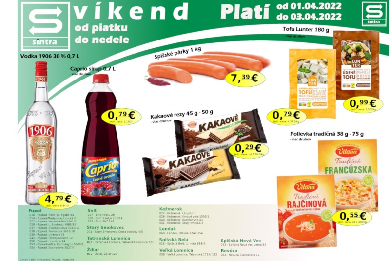 Víkendové ceny / Víkendové ceny Sintra - foto