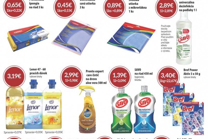 Letákové akcie / letáková akcia 07/2022  - foto