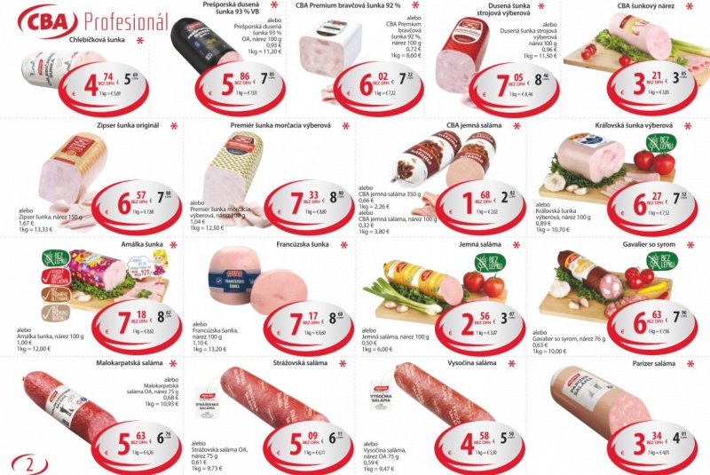 Letákové akcie / CBA Profesionál - foto