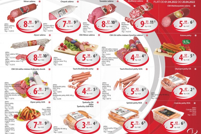 Letákové akcie / CBA Profesionál - foto