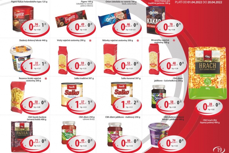 Letákové akcie / CBA Profesionál - foto
