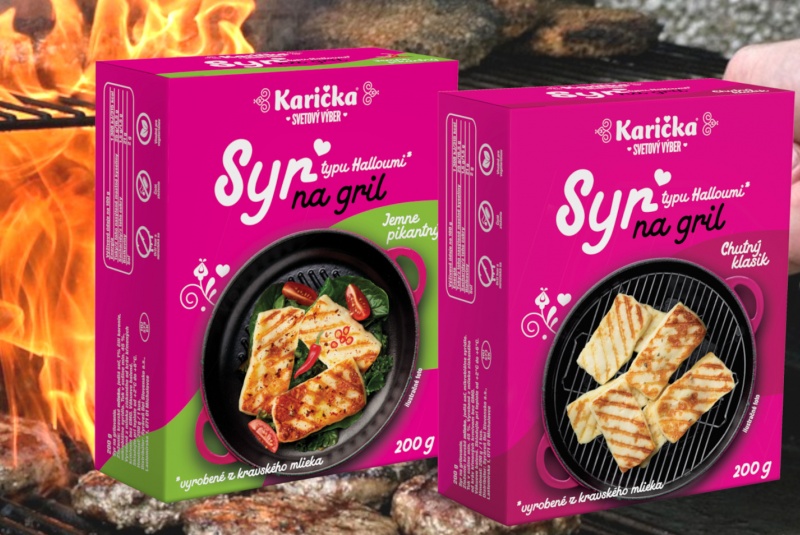 Akcie / Karička syr na gril typu Halloumi 200g - foto
