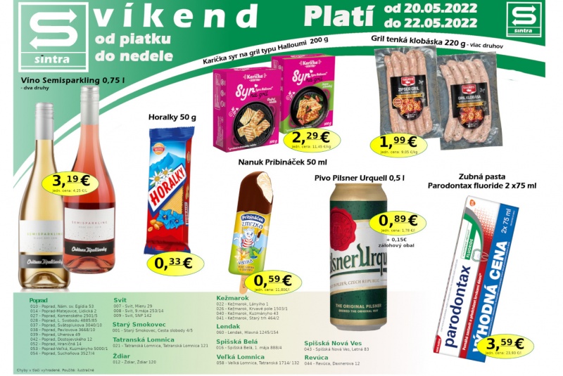 Víkendové ceny / Víkendové ceny Sintra  - foto