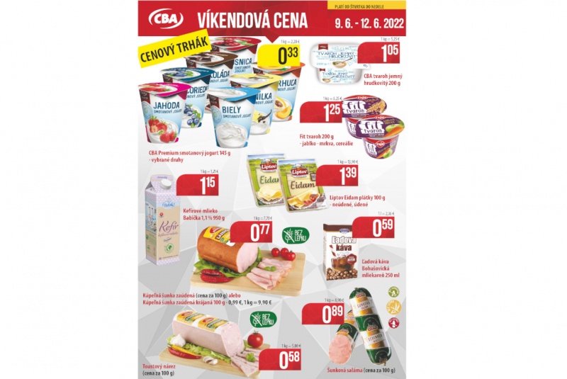 Víkendové ceny / Víkendové ceny CBA - foto