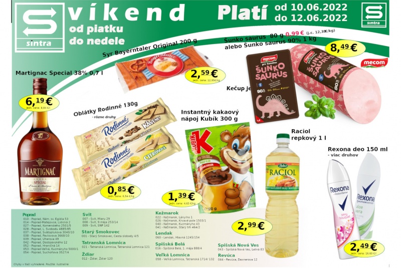 Víkendové ceny / Víkendové ceny Sintra - foto